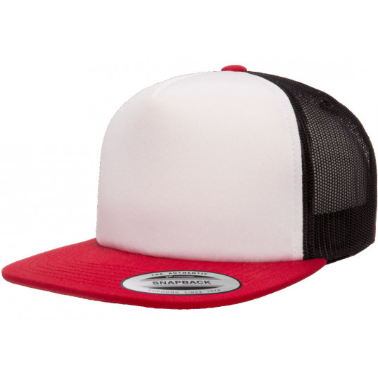 Кепка FlexFit 6005FW NO FOAM Trucker Red/White/Black Кепка FlexFit 6005FW NO FOAM Trucker Red/White/Black