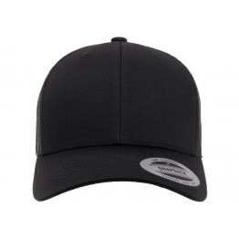 Кепка FlexFit 6606 Retro Trucker - Black