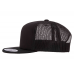 Кепка FlexFit 6005FF NO FOAM Trucker Black Кепка FlexFit 6005FF NO FOAM Trucker Black